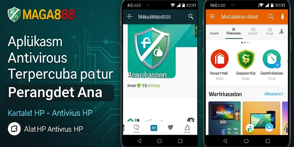 Antarmuka sederhana dan fungsional MAGA888 untuk perlindungan HP.
