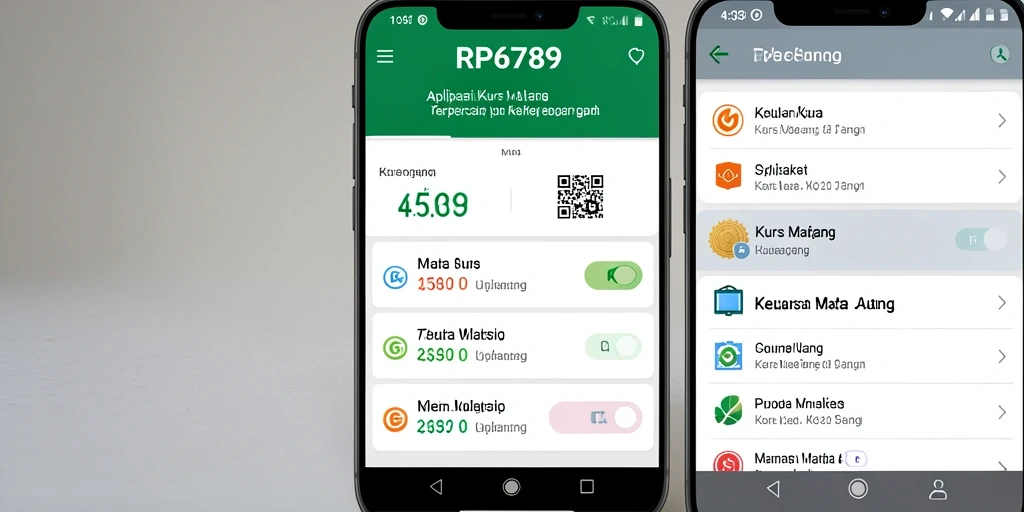 Tampilan antarmuka RP6789 yang sederhana dan informatif.