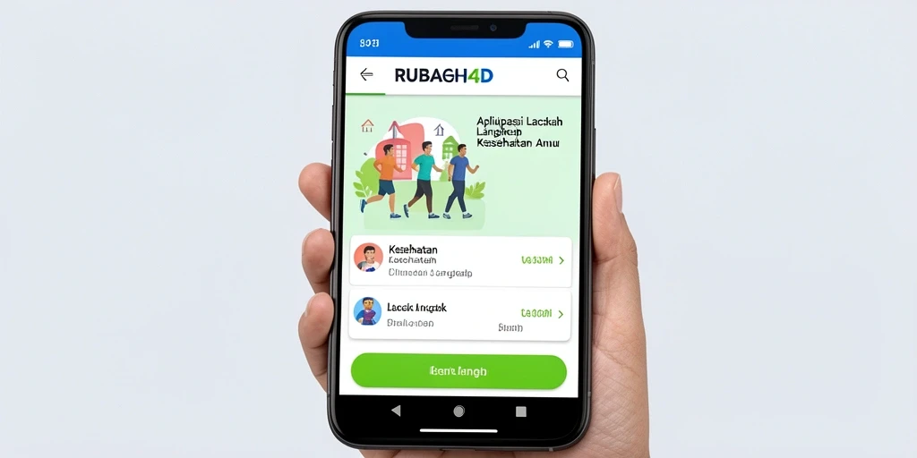 Antarmuka RUBAH4D menampilkan statistik langkah dengan jelas.